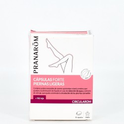 Pranarom Circularom Light Legs, 30 cápsulas