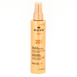 Nuxe Sun Body & Spray de Leite Facial FPS20, 150ml.