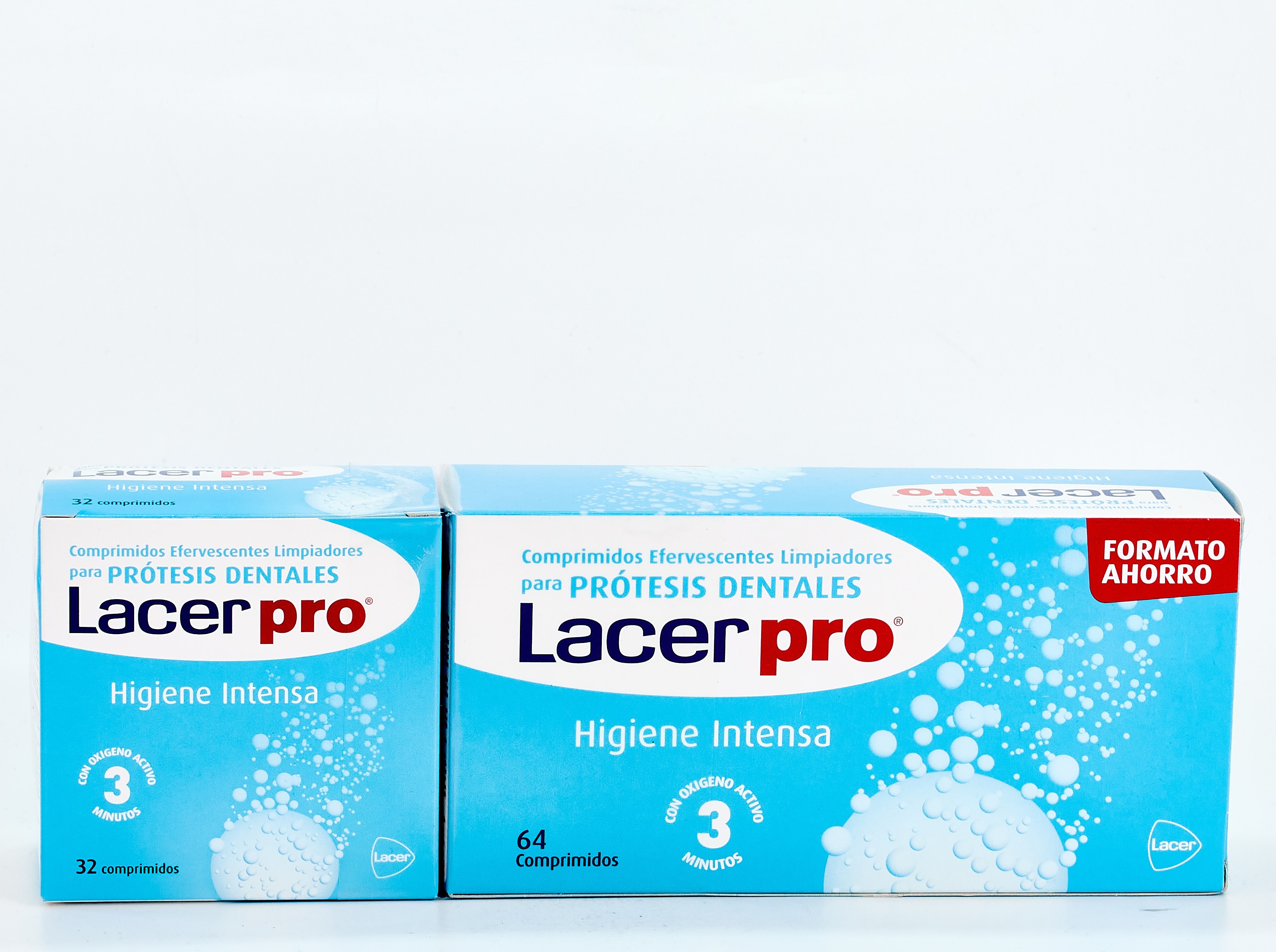 Lacer Protabs Limpador de Próteses, 64Comp Eferv.*