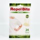 Repelir mordida adesivos naturais para roupas, 24 pcs.