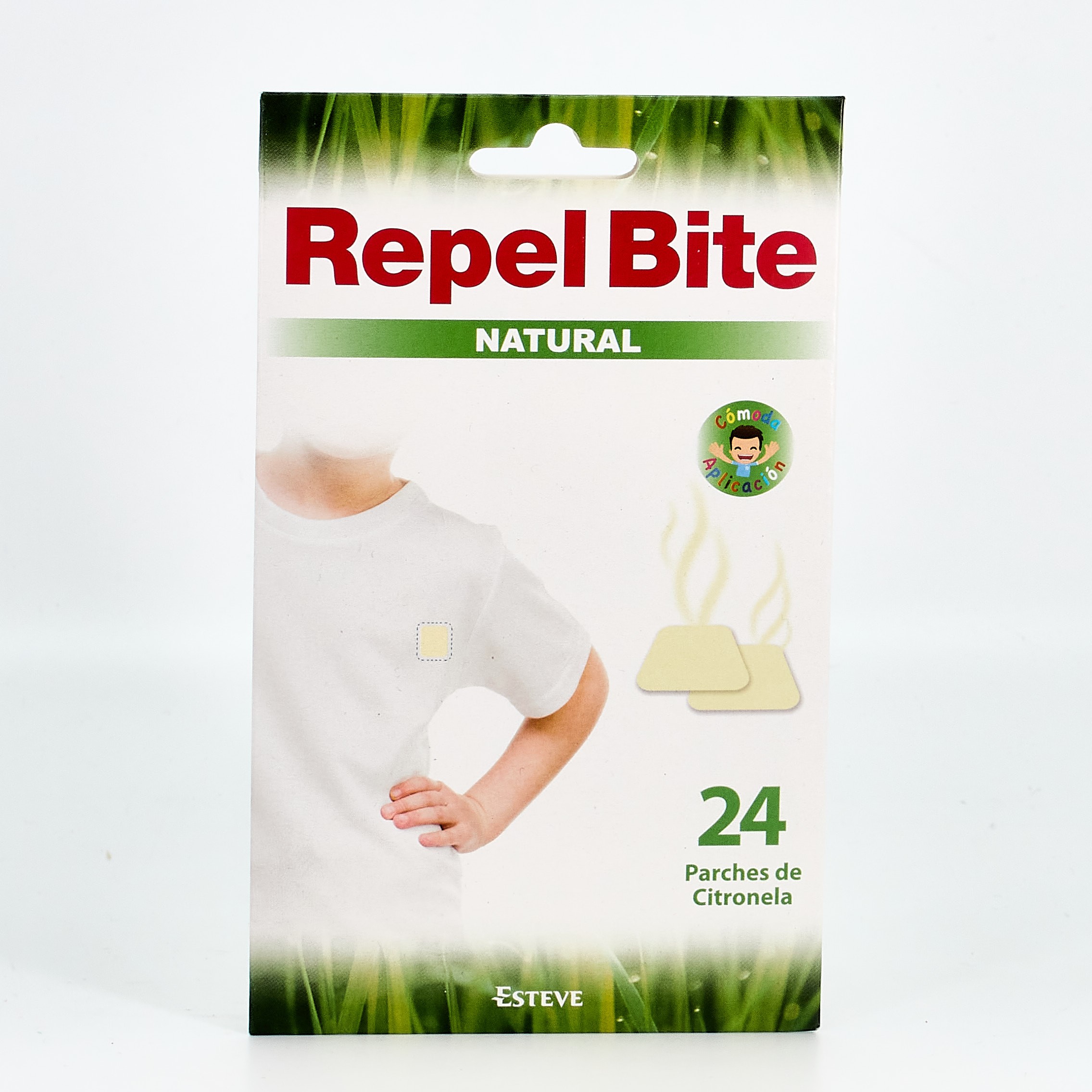 Repelir mordida adesivos naturais para roupas, 24 pcs.