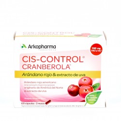 Cranberola cis-control, 120 cápsulas.