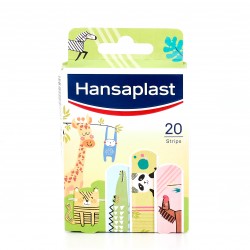 Hansaplast Children's Animal Dressings 19x72 mm, 20 Band-Aids