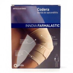 Farmalastic Innova Elbow Band Epicondilite Contour T- Med Bege, 1 unidade
