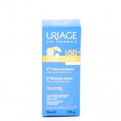 Uriage baby 1era Creme Mineral FPS50+, 50ml