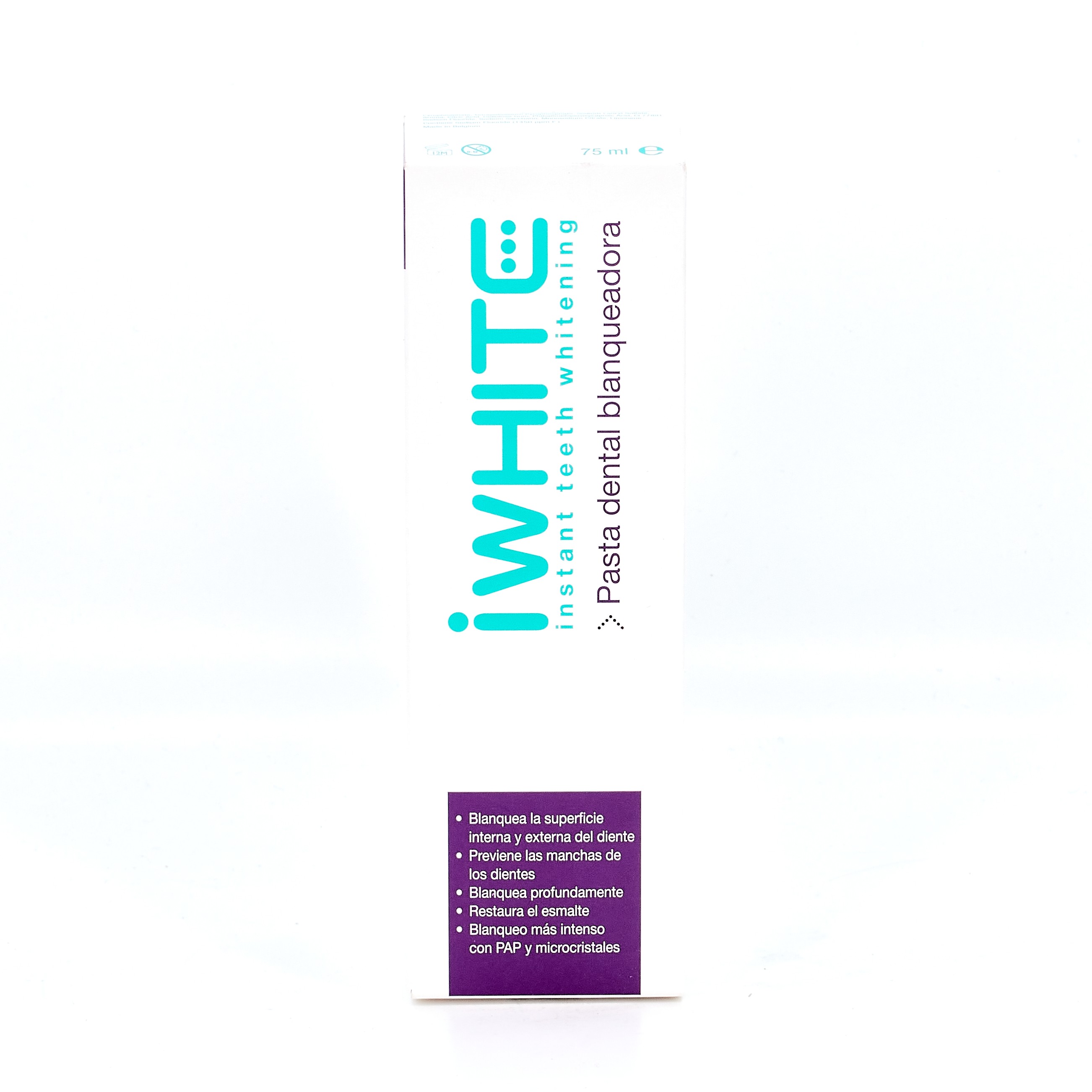 iWhite Macarrão Blanqueadora Dental, 75ml.