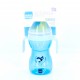VASO CON BOQUILLA DURA MAM FUN TO DRINK CUP AN +8 M 270 ML AZUL