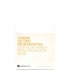 BotánicaPharma Regenerative Gold Cream, FPS15, 50 ml.