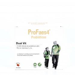 ProFaes4 Dual-Vit Fresa, 30 palitos