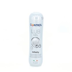 Controle Lubrificante Gel Infinity, 75ml.