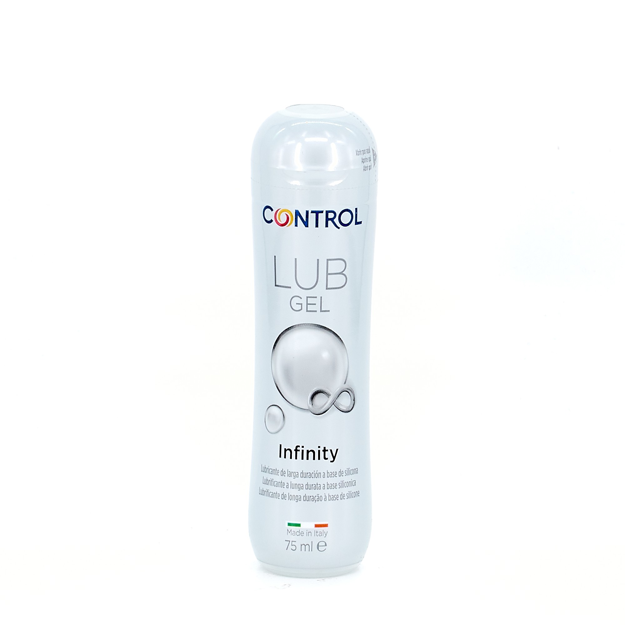 Controle Lubrificante Gel Infinity, 75ml.