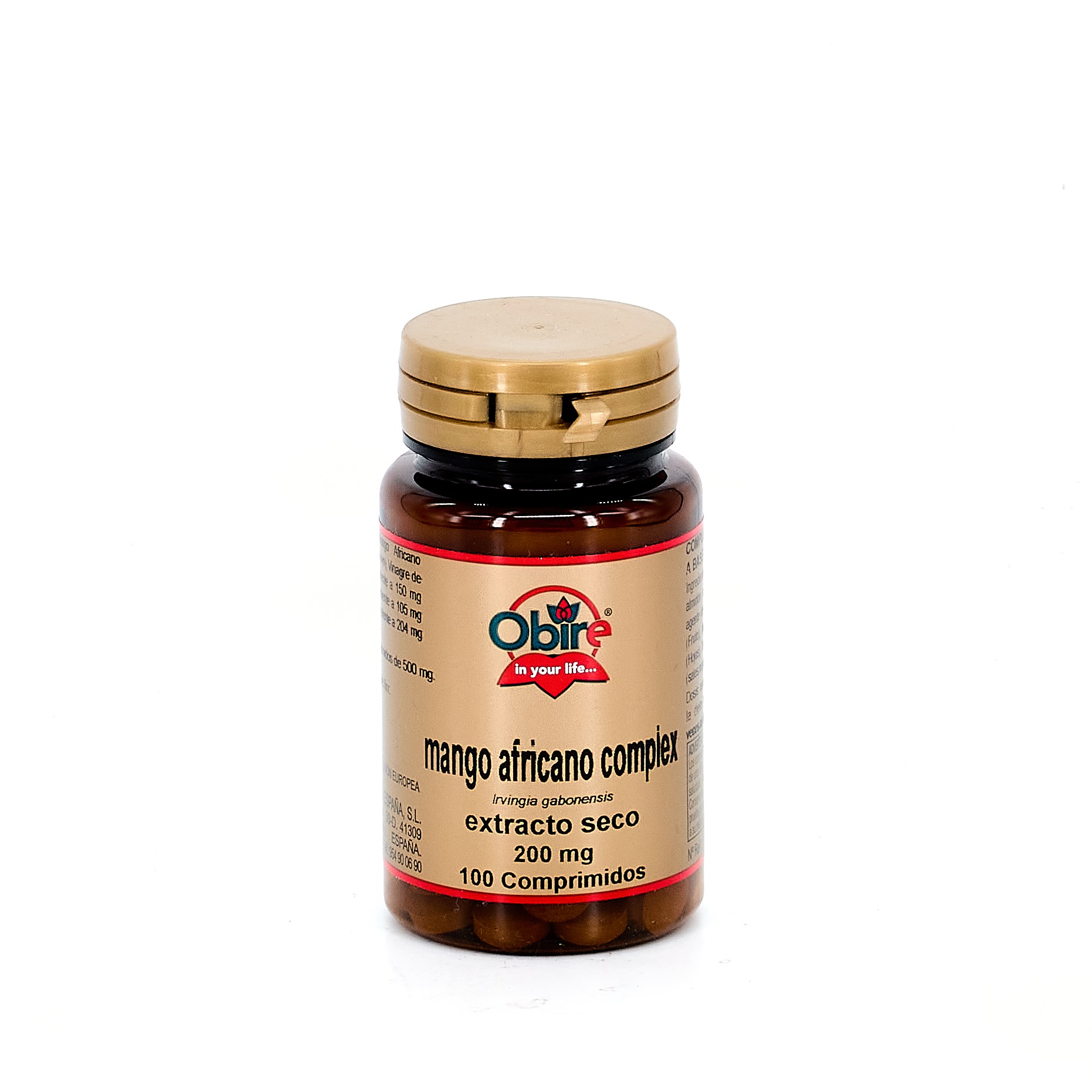 Obire Manga Africana 200 mg, 100 Comp.