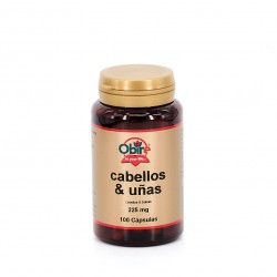 Obire Hair, Unhas e Pele, 225mg 100 Cápsulas.