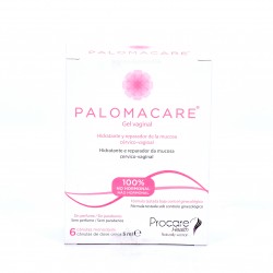 Palomacare Gel Vaginal, 6 cânulas de dose única 5ml.