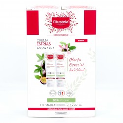 Mustela Creme de Prevenção de Estrias, 2x250 ml.