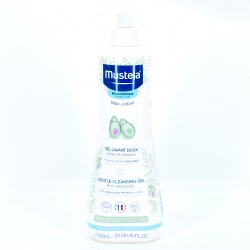 Mustela gel lavante suave, 750ml.