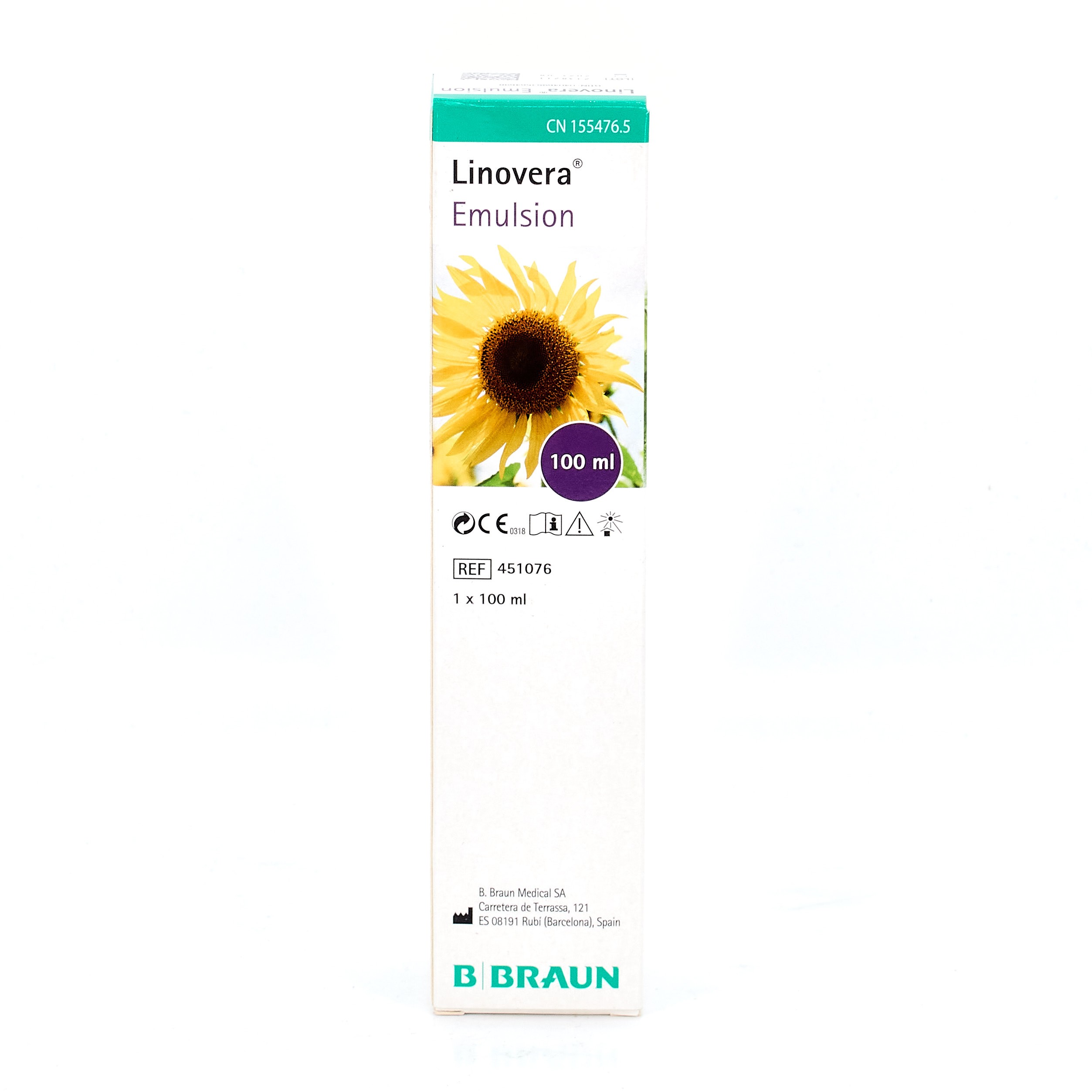 Emulsão de Linovera, 100ml.