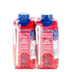 Bi-OralSuero tijolo fresa, 2x200ml.