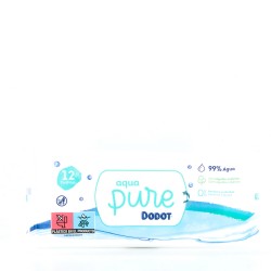 Dodot Aqua Pure, 12 toalhetes