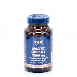 GSN Master Ômega 3, 80 Perlas