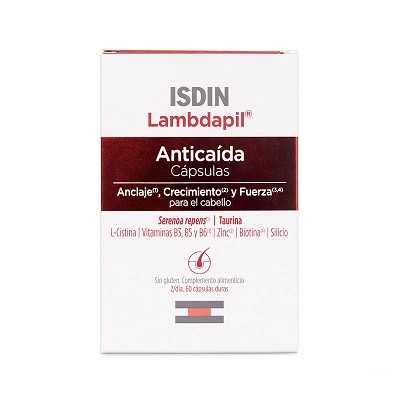 Isdin Lambdapil Anti-Queda de Cabelo 60 Cápsulas