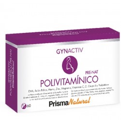 Prisma Natural Gynactiv Multivitamínico PRE-NAT, 60 Cápsulas