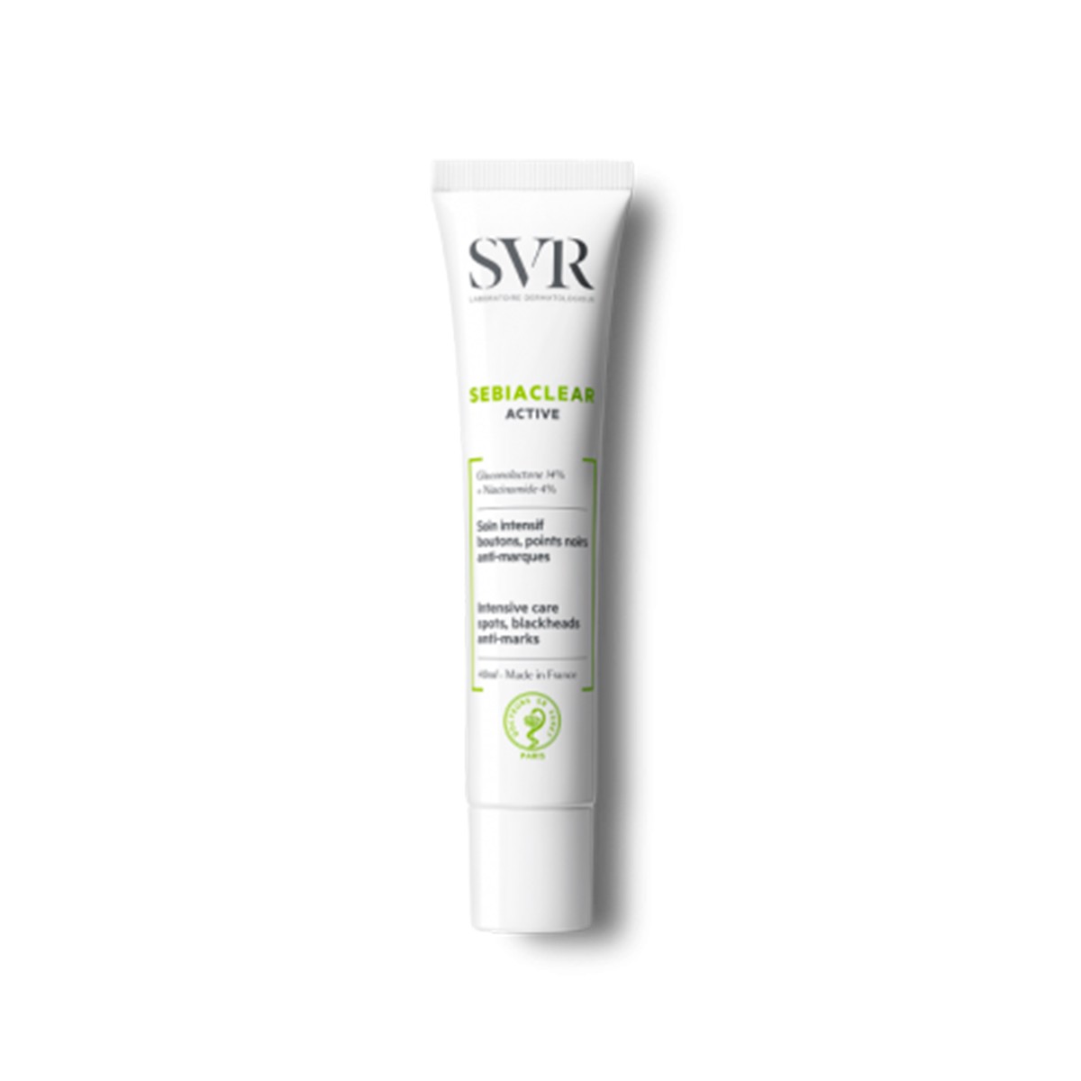 Svr Sebiaclear Active Gel Cuidado Intensivo, 40 ml.