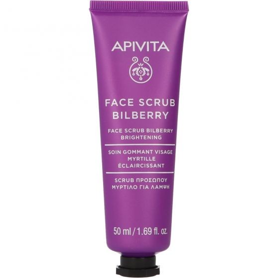 Apivita Blueberry Radiance Creme Esfoliante Facial, 50ml.