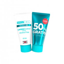 Isdin Lambda Duplo Desodorante Cream, 2x50ml