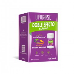 Lipograsil clássico, 50 comprimidos revestidos.