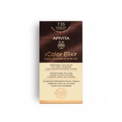 Apivita Tint minha cor Elixir 7,35, Mogno Ouro Loiro