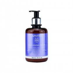Apivita Creme de Espuma para Limpeza de Rostos e Olhos, 300 ml