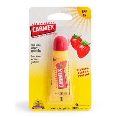 Bálsamo labial de morango Carmex, 10 g