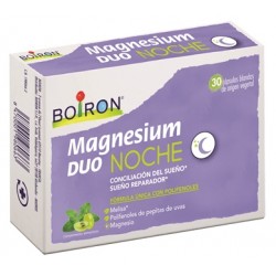Boiron magnésio duo noite, 30 cápsulas