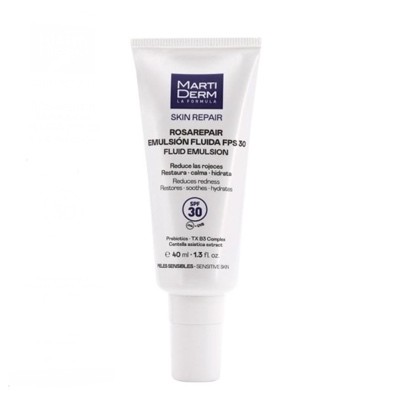 Martiderm Rosarepair Emulsão Fluida FPS30, 40 ml