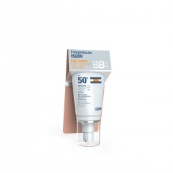 Fotoprotetor Isdin Gel-creme Toque seco Cor BB Creme PF50+, 50ml.