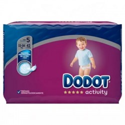 Dodot Atividade tamanho 5, 52 fraldas
