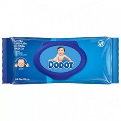Toalhetes dermoativos Dodot, 64 peças