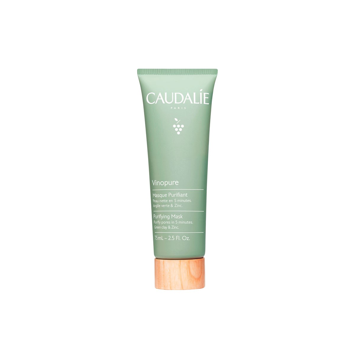 Máscara Purificante Caudalie Vinopure, 75 ml