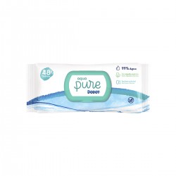 Toalhetes Dodot aqua pure, 48 unidades