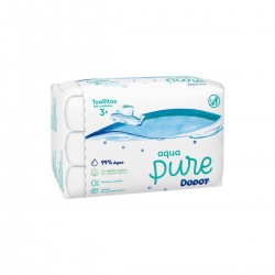 Dodot Aqua Pure Triplo Wipes , 144 unidades.