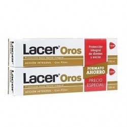 Creme dental Lacer Oros duplo, 2x125 ml