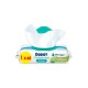 Toalhetes Dodot aqua total care, 48 peças