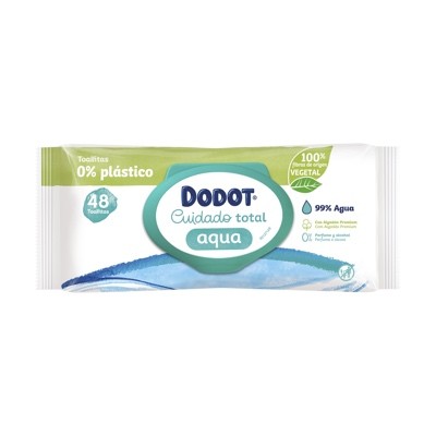 Toalhetes Dodot aqua total care, 48 peças