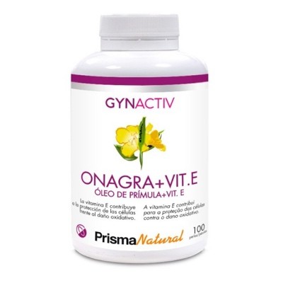 Prisma Natural Gynactiv Primrose + Vitamina E, 60 Cápsulas