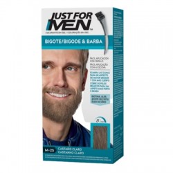 Só Para Homens Bigode &Barba Castanha Clara M-25, 30ml