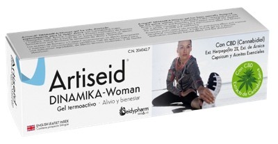 Artiseid Dynamics-mulher gel termoativo, 125 ml