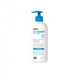 Loção Emoliente Isdin Nutratopic, 400ml.