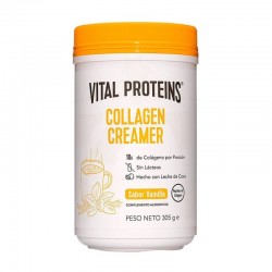 Proteínas vitais creme de colágeno vainilla, 305 gr