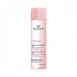 Nuxe Very Rose 3 em 1 Água Micelar Hidratante para Pele Seca a Muito Seca, 200ml